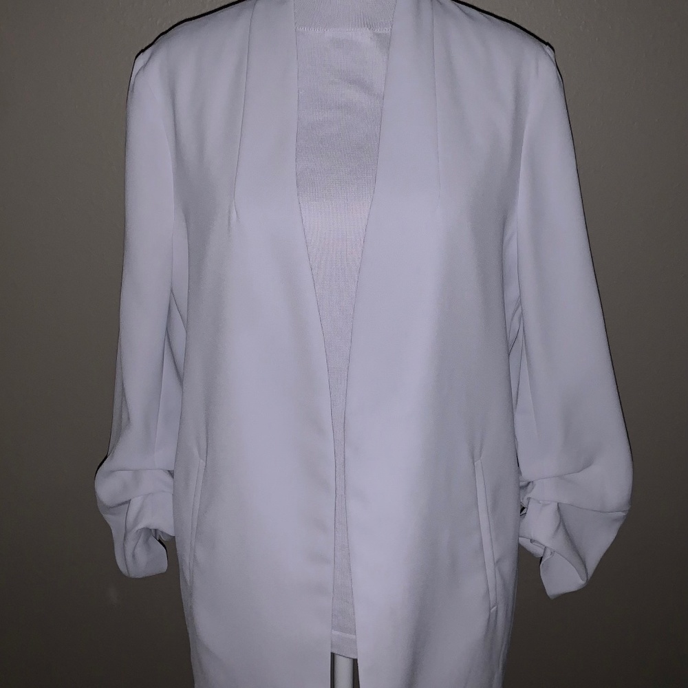 Ann Taylor blazer and coordinating shirt